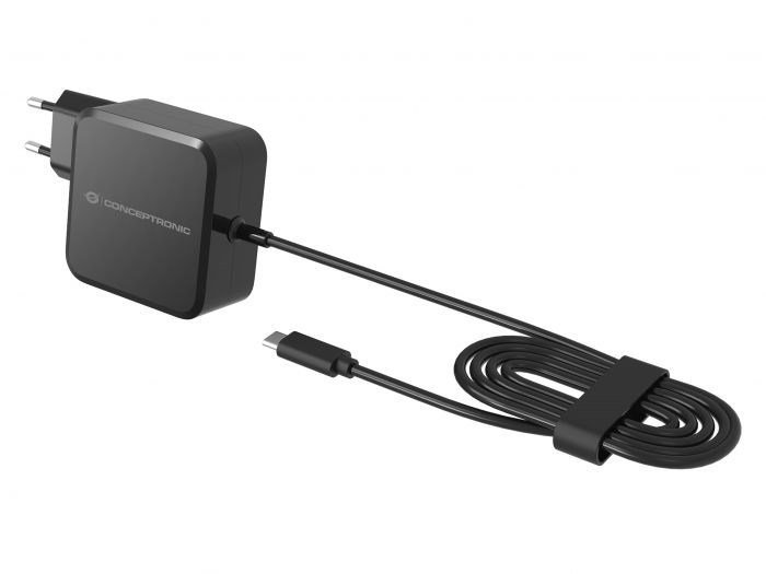 CARGADOR 100W GAN CONCEPTRONIC PARED USB C INTEGRA